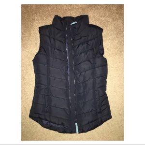 Navy Blue Puffy Vest